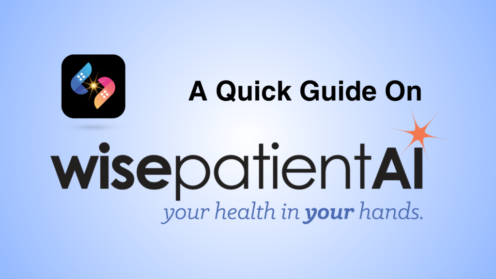 A quick guide on WisepatientAI